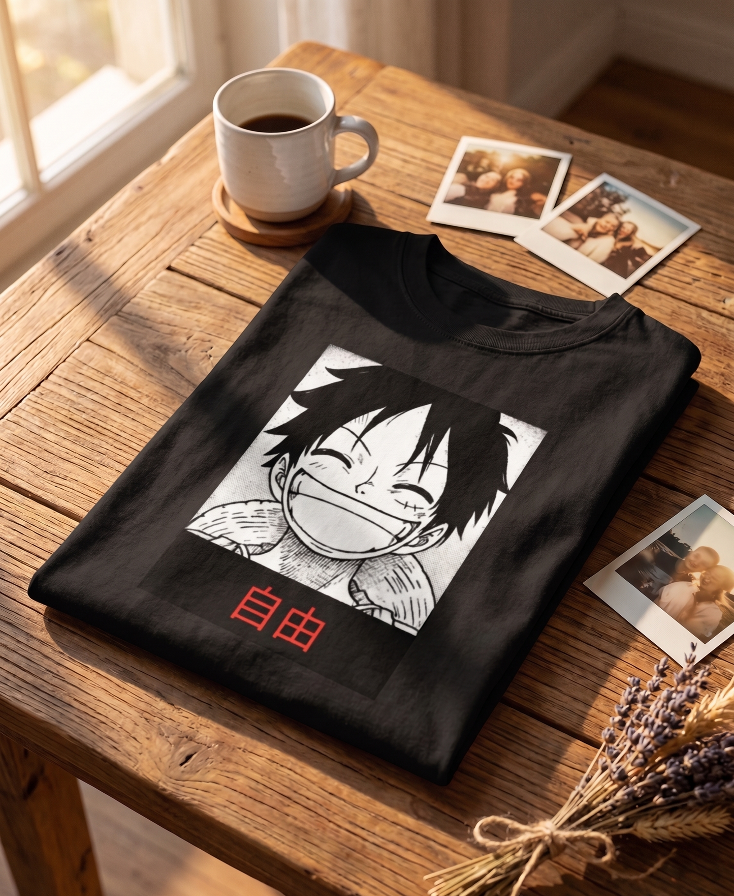 自由 Anime Oversized Terry Tee | Jiyuu Store India